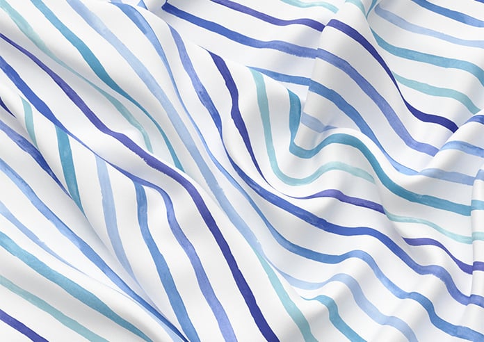 Vintage Stripe, Riviera - Motorised Roman Blind - Image 4